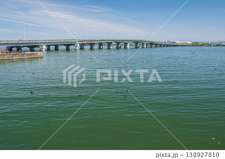 近江大橋　滋賀県大津市　草津市 138927810