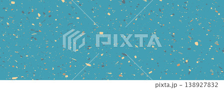 Marble granite background. Terrazzo texture of stone, blue granite abstract background. Empty tile surface sandstone pattern. 138927832