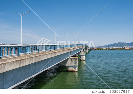 近江大橋 滋賀県大津市 草津市 近江大橋 滋賀県大津市 草津市 138927937