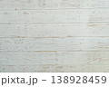 Textured White Wooden Planks Background 138928459
