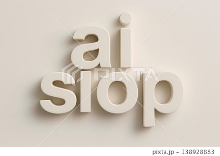 AI Slop Meme Typography Trend Internet Culture Anti AI Concept Design AI Slop Meme Typography Trend Internet Culture Anti AI Concept Design 138928883