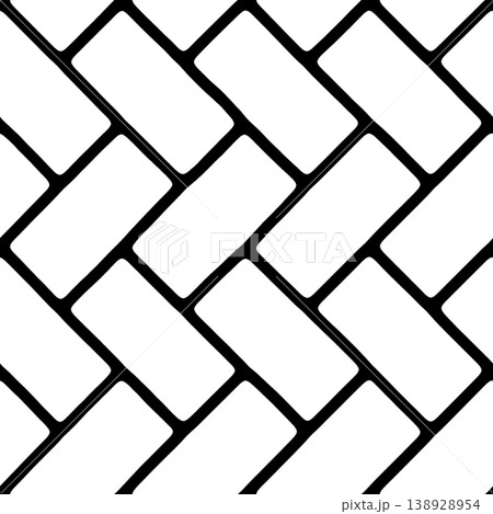 Seamless pattern of polished natural sandstone tiles stitched together with clay. Seamless pattern of polished natural sandstone tiles stitched together with clay. 138928954