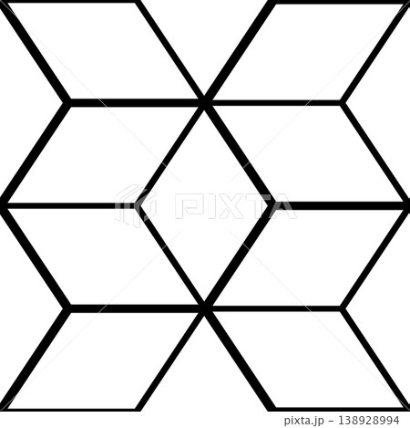 Seamless geometric diamond pattern. High resolution photo filter. 138928994