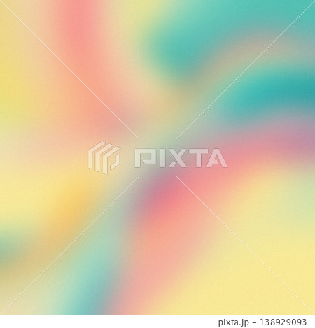 Soft rainbow inspired gradient with smooth summer color transitions 138929093