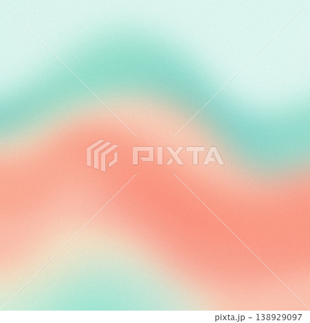 Soft coral and aqua gradient with relaxed tropical summer mood Soft coral and aqua gradient with relaxed tropical summer mood 138929097