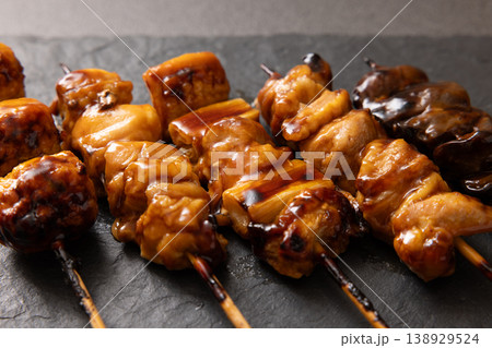 美味しい焼き鳥盛り合わせ 美味しい焼き鳥盛り合わせ 138929524