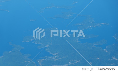 飛行機から見た風景 飛行機から見た風景 138929545