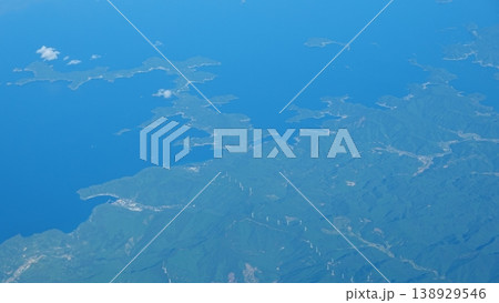 飛行機から見た風景 飛行機から見た風景 138929546