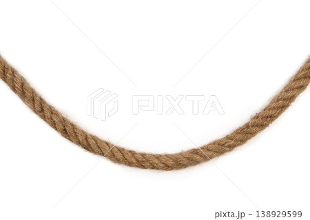 A rope against a white background 138929599