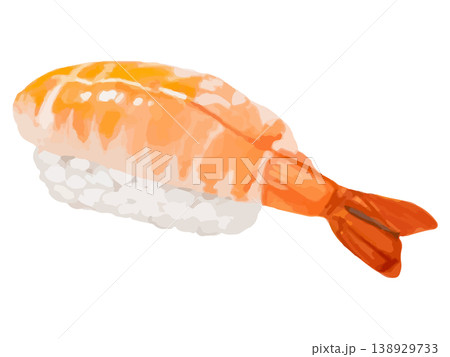 エビの握り寿司 138929733