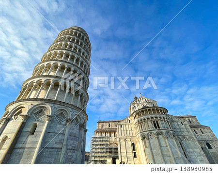 イタリアの世界遺産　ピサの斜塔 138930985