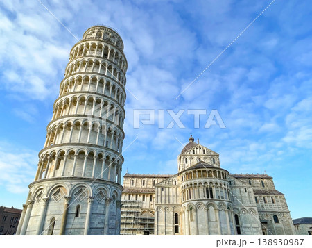 イタリアの世界遺産　ピサの斜塔 138930987