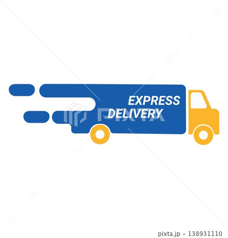 Fast shipping delivery truck 138931110