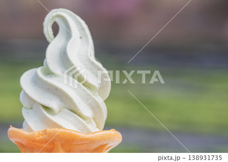 わさびソフトクリーム わさびソフトクリーム 138931735
