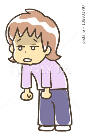 落ち込んでいる人　女性 138931797
