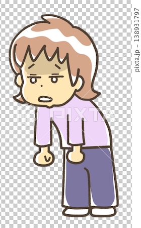 落ち込んでいる人　女性 138931797
