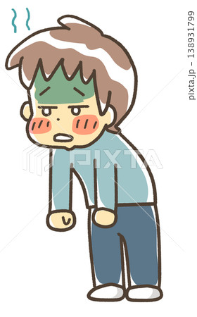 熱が出て体がだるい人 138931799