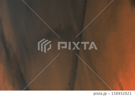 Traces airplane air trail jet line stripe sunset orange sky background Traces airplane air trail jet line stripe sunset orange sky background 138932021