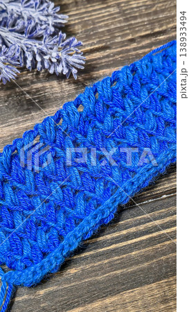 Knitting patterns with a raised pattern and yarn of different colors Knitting patterns with a raised pattern and yarn of different colors 138933494