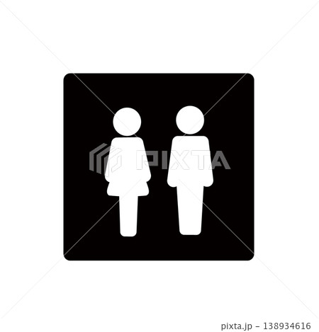 トイレ ピクト トイレマーク ピクトグラム サイン トイレ ピクト トイレマーク ピクトグラム サイン 138934616