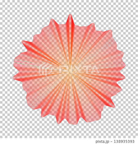 vibrant radial burst pattern art, red orange gradient fractal texture on white background vibrant radial burst pattern art, red orange gradient fractal texture on white background 138935393