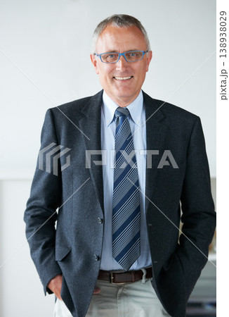 Man, smile and boss or ceo in portrait, confidence and proud of business, company and career. Mature male person, vision and positive mindset for future, growth and successful entrepreneurship Man, smile and boss or ceo in portrait, confidence and proud of business, company and career. Mature male person, vision and positive mindset for future, growth and successful entrepreneurship 138938029