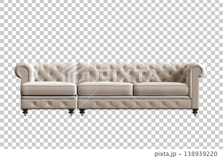 comfortable soft sofa isolated on transparent background, interior furniture, 3D illustration, cg render comfortable soft sofa isolated on transparent background, interior furniture, 3D illustration, cg render 138939220