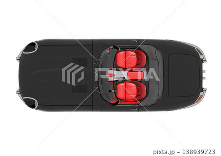 car isolated on transparent background, 3d illustration, cg render 138939723