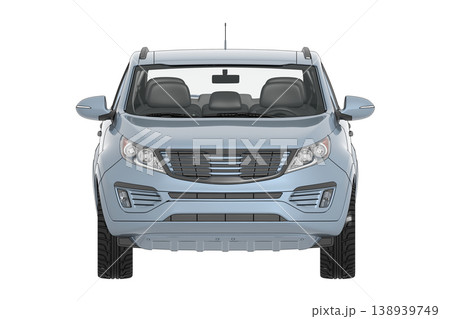 car isolated on transparent background, 3d illustration, cg render car isolated on transparent background, 3d illustration, cg render 138939749