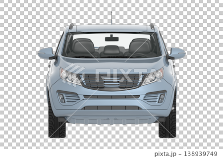 car isolated on transparent background, 3d illustration, cg render car isolated on transparent background, 3d illustration, cg render 138939749