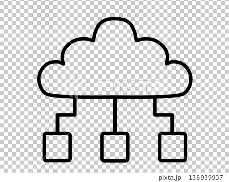 雲朵簡約黑 138939937