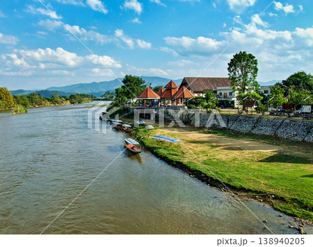 Thaton is a rural country in Chiangmai ,Thailand . Chiang mai is located in north of Thailand Thaton is a rural country in Chiangmai ,Thailand . Chiang mai is located in north of Thailand 138940205