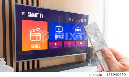 VOD multimedia TV streaming concept VOD multimedia TV streaming concept 138940450