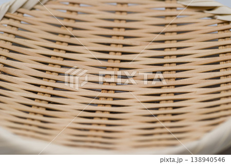 竹の平皿 138940546