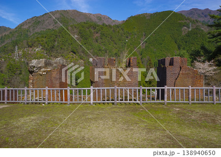 愛媛県新居浜市・別子銅山跡の遺構 138940650