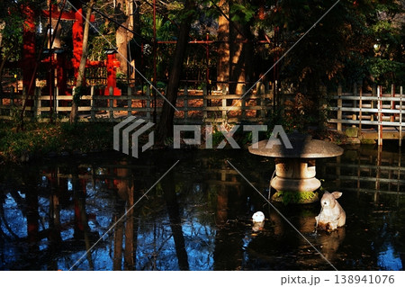 調神社の風景 138941076