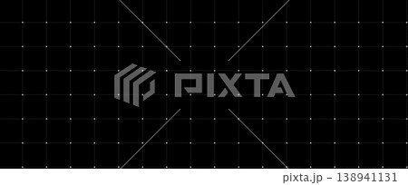 Seamless pattern dashed line Star grid blueprint, black surface. Broken stroke geometry layout, interface wireframes Seamless pattern dashed line Star grid blueprint, black surface. Broken stroke geometry layout, interface wireframes 138941131