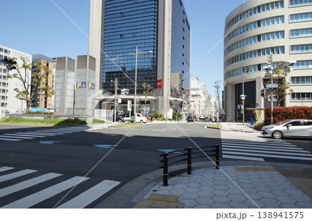 大阪長堀通り三休橋の街並み 大阪長堀通り三休橋の街並み 138941575