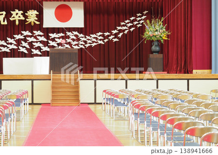 小学校卒業式の式場 小学校卒業式の式場 138941666