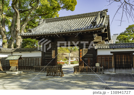 名古屋市街 徳川園 黒門 愛知県名古屋市 名古屋市街 徳川園 黒門 愛知県名古屋市 138941727