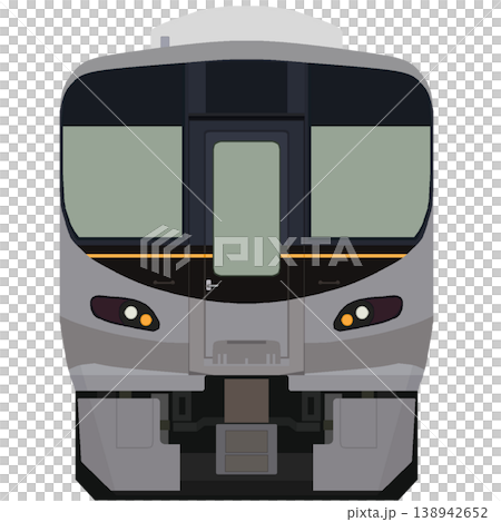 ドット絵風の山陽本線227系電車（山口地区） 138942652