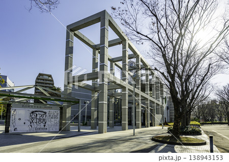 名古屋市街　白川公園　名古屋市美術館　愛知県名古屋市 138943153