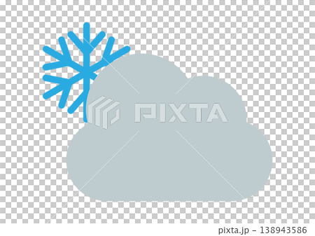 先下雪,後轉陰天 - 簡單圖示 - 單一元素 - 天氣 - 向量圖 先下雪,後轉陰天 - 簡單圖示 - 單一元素 - 天氣 - 向量圖 138943586