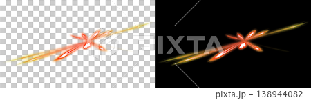 Orange light burst effect, set of transparent and black backgrounds. Orange light burst effect, set of transparent and black backgrounds. 138944082