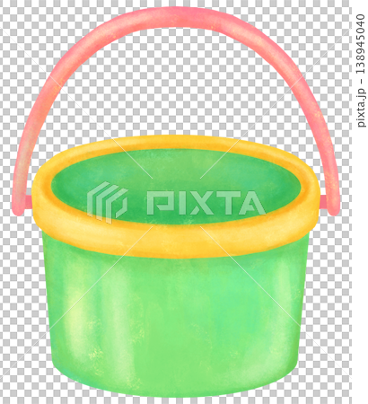 子ども用のバケツのイラスト 子ども用のバケツのイラスト 138945040