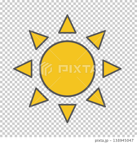 Sun illustration, clear sky, sunshine 138945047