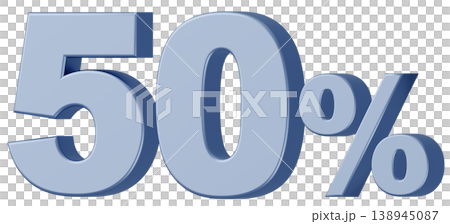 3D Material_Numbers_50%_Metallic_Silver 3D Material_Numbers_50%_Metallic_Silver 138945087