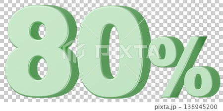 3D材質編號：80%金屬黃綠色 138945200