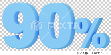 3D材質編號90%淺藍色 3D材質編號90%淺藍色 138945208