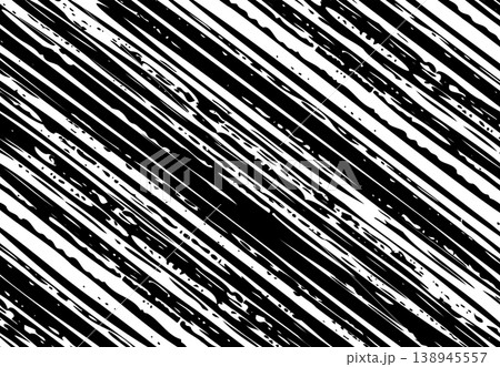 ブラシで描いたざらついた黒い背景 138945557